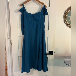 Blue Midi Dress